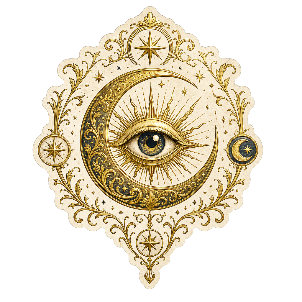 Mystical talisman accent